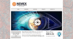 Desktop Screenshot of nemexres.com.au